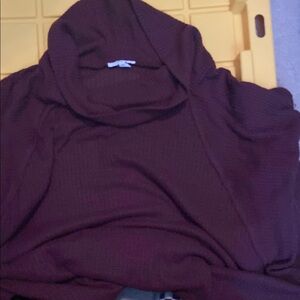 Maurice’s oversized waffle knit long sleeve